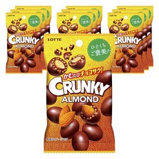LOTTE 樂天 Crunky脆心杏仁巧克力球, 10個, 45g