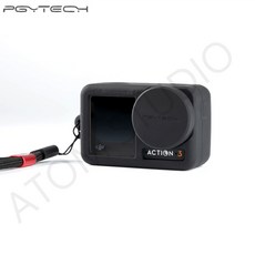 DJI OSMO Action3 矽膠保護套, 黑色, 1個