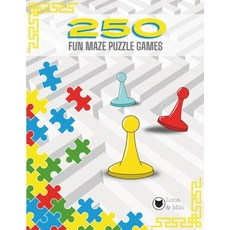 (英文圖書)250 Fun Maze Puzzle Games Maze Book for Kids Ages 4-8: Designed for Young Proble... 平裝版, Independently Published, 英文