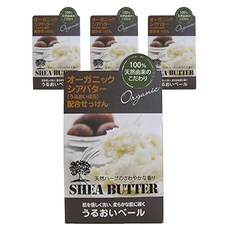 乳油木果溫和潔淨皂, 4個, 60g