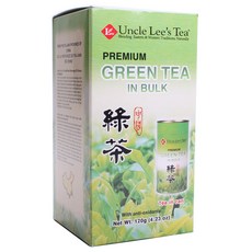 Uncle Lee's Tea 優質綠茶茶葉, 1個, 120克