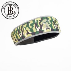 BL魔幻布 止汗頭帶(繽紛系列) - 吸濕排汗、舒適透氣，運動時尚配件, 軍迷彩, 1個