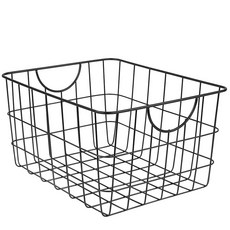 SPECTRUM 實用籃子 廚房儲物籃, 黑色
