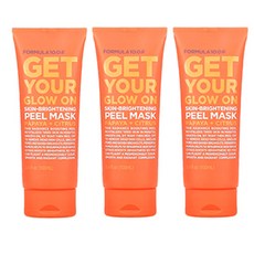 FORMULA10.0.6 亮膚去角質面膜木瓜+柑橘 100ml, 3個, 1個