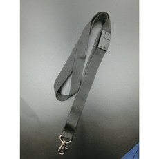 【富巨金】20mm高速帶識別證帶/證件帶，2cm寬高速帶，特多龍材質，側邊安全扣，鋅鉤, 黑色