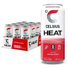 celsius Heat能量飲, 12罐, 473ml