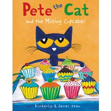 (英文圖書)Pete the Cat and the Missing Cupcakes 精裝版, HarperCollins, 英文