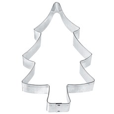 FOX RUN 聖誕樹餅乾模具 12.7 厘米, 1個, 銀