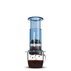 AeroPress 愛樂壓 Clear 透明多色版 咖啡機, 藍色