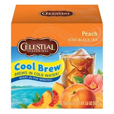 CELESTIAL SEASONINGS 詩尚草本 蜜桃冰紅茶包 40包, 1個, 102克