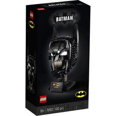 LEGO DC超級英雄蝙蝠俠系列:蝙蝠俠面罩 76182, 1個, 混色