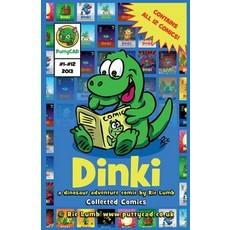 (英文圖書) Dinki - Collected Comics: a dinosaur adventure comic by Ric Lumb 平裝版, Createspace Independent Pub..., 英文