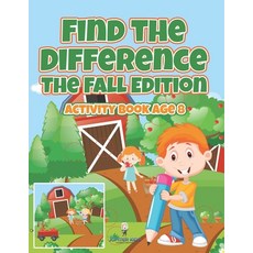 (英文圖書)Find the Difference: The Fall Edition: Activity Book Age 8 平裝版, Jupiter Kids, 英文