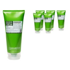 giovanni 茶樹薄荷保濕刮鬍膏, 6個, 207ml