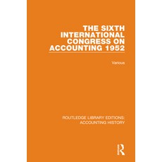 (英文圖書) The Sixth International Congress on Accounting 1952 精裝版, Routledge, 英文