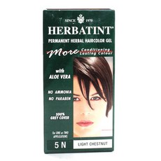 HERBATINT 草本持久染髮凝膠 135ml, 1盒, 淺栗棕色