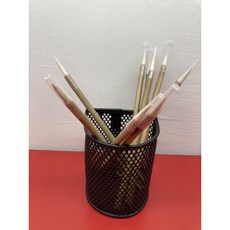 女神拜拜用圓鏡/橢圓鏡, 褐, 12個