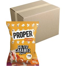 鹹焦糖爆米花, 6個, 90g