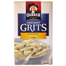 QUAKER 桂格 即食玉米粉 奶油風味, 1個, 341克