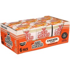 NISSIN 日清 經典杯麵 雞汁風味 64g, 6入