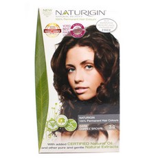 NATURIGIN 染髮 一般染髮劑, 1個, 深咖啡棕色