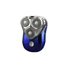 Royalstar榮事達 RC-112 三刀頭電動刮鬍刀，超長續航，全身水洗，迷你便攜，電動剃鬚刀, 藍色