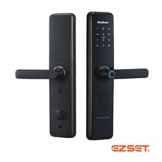 EZSET 電子鎖, PF114951-黑, 上門安裝