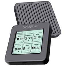 ShuoLe M.2 智能數顯硬碟盒 支援NVMe/SATA協議, 1台, TNP19-P