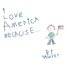 (英文圖書)I Love America Because . . . 平裝版, Archway Publishing, 英文