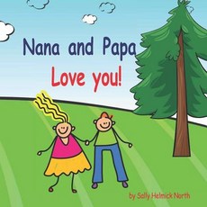 (英文圖書)Nana and Papa Love You!!! 平裝版, Independently Published, 英文