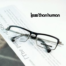less than human D'AMICO 黑色眉框眼鏡
