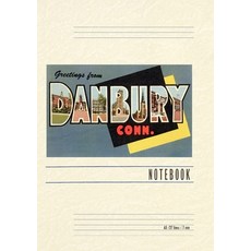 (英文圖書) Vintage Lined Notebook Greetings from Danbury 平裝版, Found Image Press, English