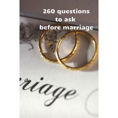 (英文圖書) 260 Questions To Ask before Marriage 平裝版, Independently Published, 英文