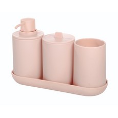 iDESIGN Cade 浴室配件浴室分配器 4 件套, 1個, 臉紅