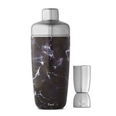 Swell Jigger + 雞尾酒調酒器 532.3ml, 1個, 黑色大理石