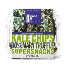 Made in Nature 迷迭香松露味羽衣甘藍脆片, 1盒, 62g