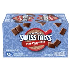 SWISS MISS 牛奶巧克力 50入, 1個