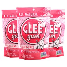 GLEE gum 無糖野西瓜, 3包, 82.21g