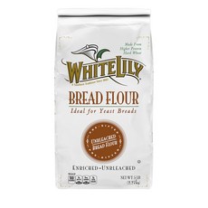 Whitelily 未漂白高筋麵粉, 1個, 2.27公斤