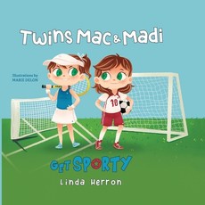 (英文圖書)Twins Mac & Madi Get Sporty 平裝版, Big Little Press, 英文