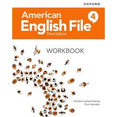 (英文圖書) American English File 3e Workbook 4 平裝版, Oxford University Press, USA, 英文