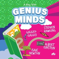(英文圖書)A Day With Genius Minds: Stephen Hawking Galileo Newton and Einstein 平裝版, Rupa Publications India, 英文