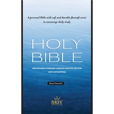 (英文圖書) NRSV Updated Edition Flexisoft Bible with Apocrypha (Leatherlike Black) Imitation Leather, Hendrickson Publishers, 英文, 仿皮