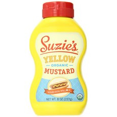 Suzie's 黃色芥末醬, 1個, 227克
