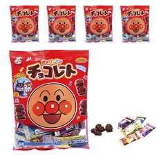 FUJIYA 不二家 麵包超人巧克力, 5個, 1kg