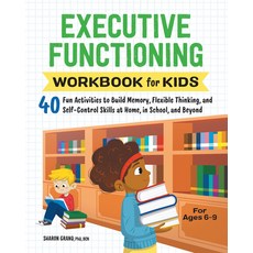 (英文圖書) Executive Functioning Workbook for Kids: 40 Fun Activities to Build Memory Flexible Thinking... 平裝版, Rockridge Press, 英文