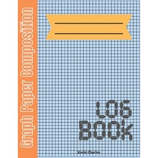 (英文圖書) Graph paper 5*5 composition notebook: 8.5*11 Grid Paper for math and science students 平裝版, Oliver Matthew, 英文
