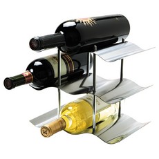 OGGI 酒架瓶架酒架, 1個, 銀