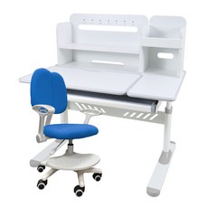 E-home加蘭北歐一圓桌二椅餐桌椅組，桌寬80cm，七色可選，兒童學習桌椅，親子互動圓桌, 1灰桌1藍椅