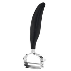 GEFU 削皮器, 1個, 黑色+銀色